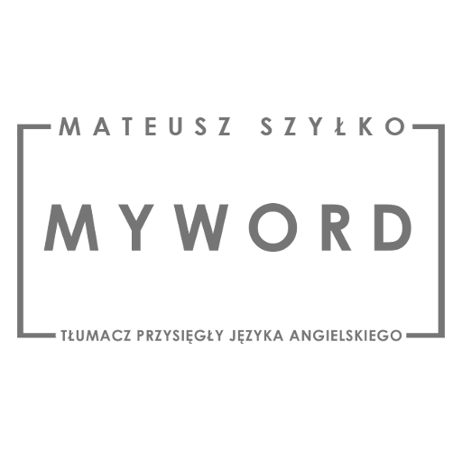 myword mateusz szyłko logo